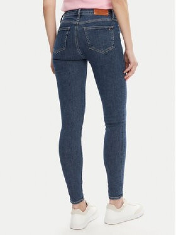 Tommy Hilfiger Jeansy Como WW0WW45673 Granatowy Skinny Fit