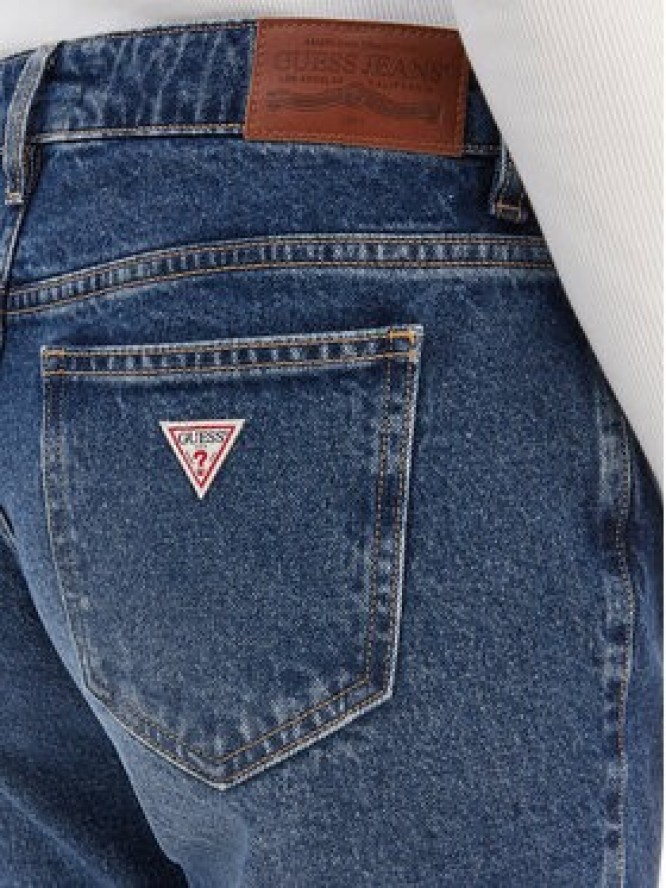 Guess Jeans Jeansy W5RA1S D5M44 Granatowy Regular Fit