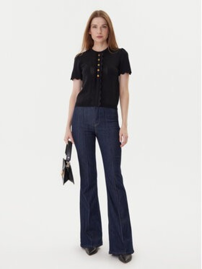 TWINSET Bluzka 252TP3203 Czarny Regular Fit