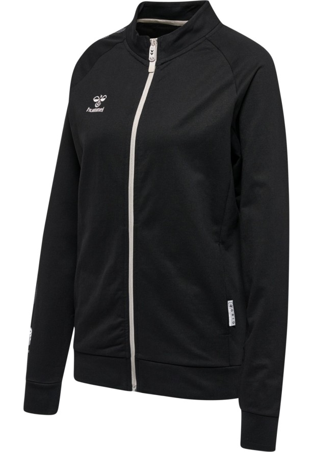 Damska bawełniana bluza dresowa zapinana na zamek Hummel Move Grid