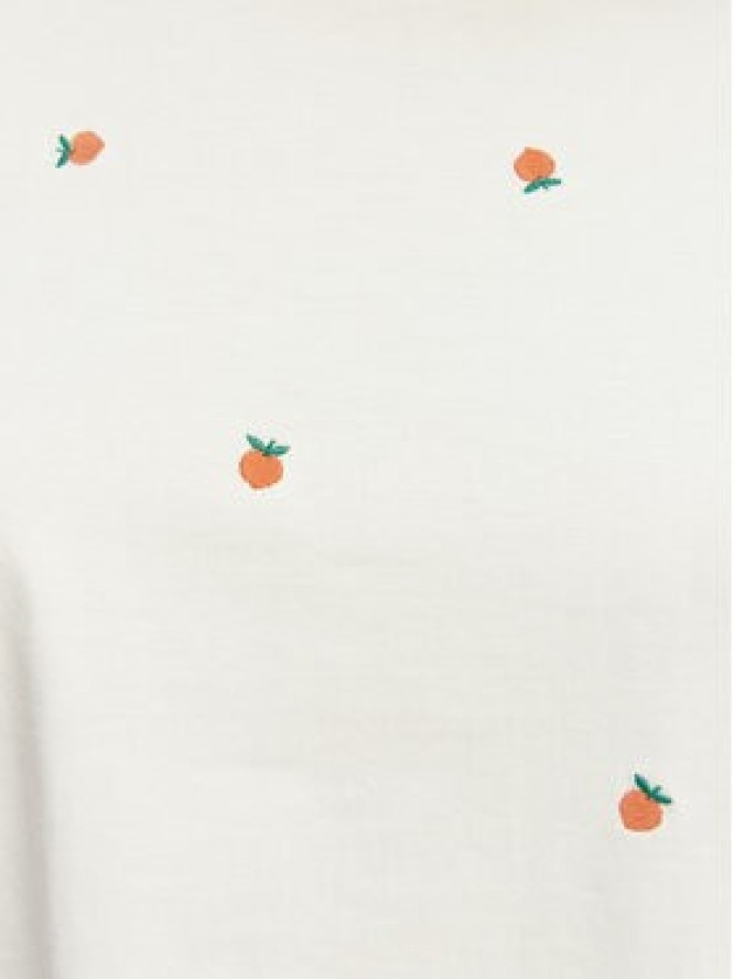 Vero Moda T-Shirt Sola 10341979 Biały Regular Fit