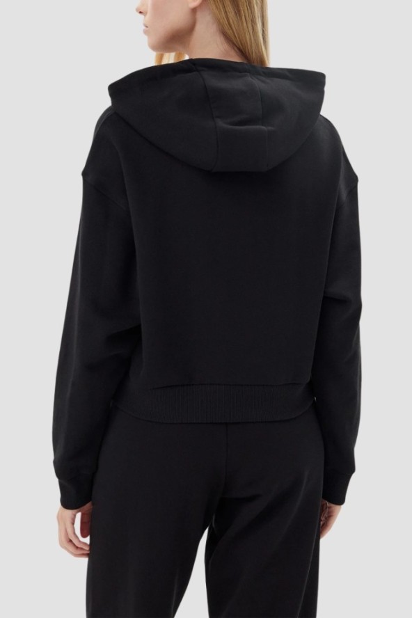 GUESS Сzarna bluza damska z cyrkoniami Primula, Rozmiar M