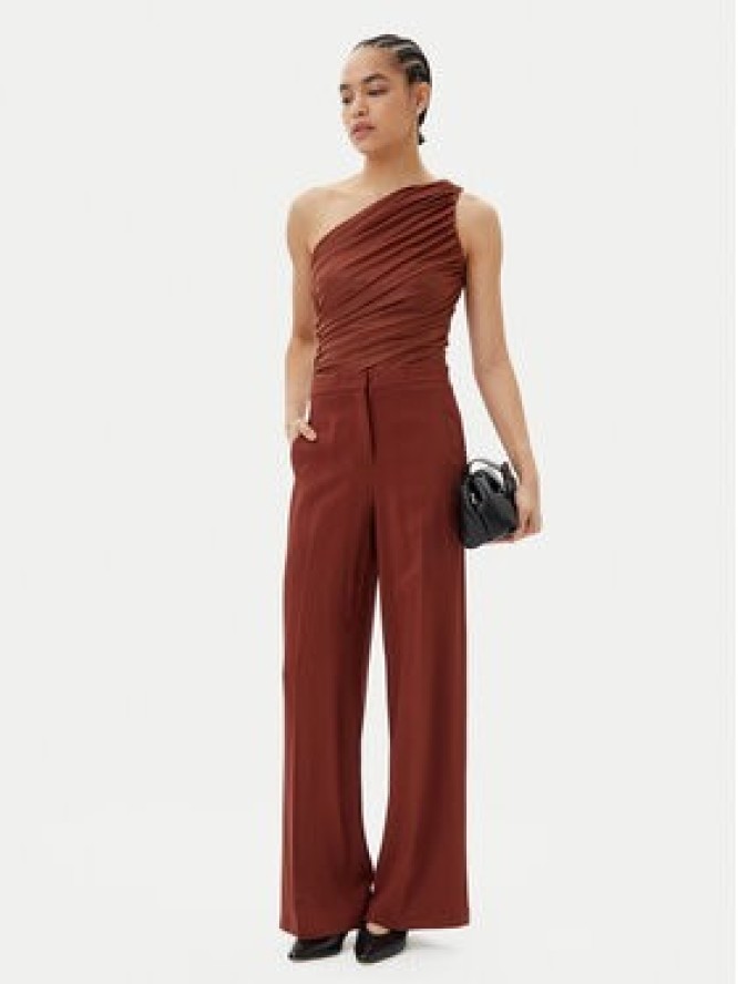 PINKO Spodnie materiałowe Pergamino 100331 A213 Brązowy Regular Fit