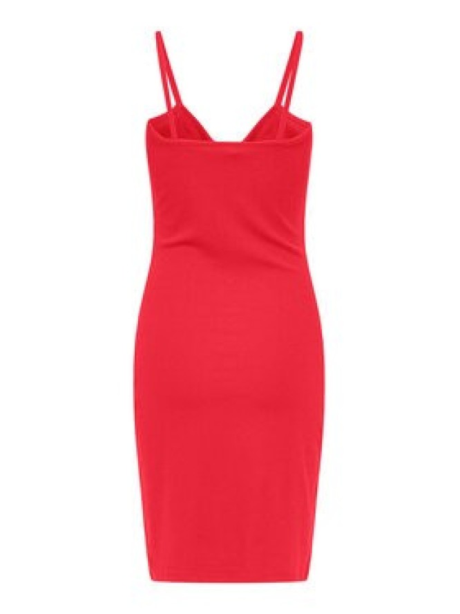 ONLY Sukienka letnia Janna 15343601 Czerwony Slim Fit
