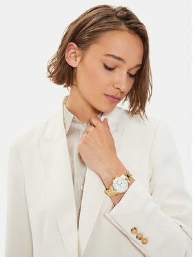 Fossil Zegarek Blue ES5350 Złoty