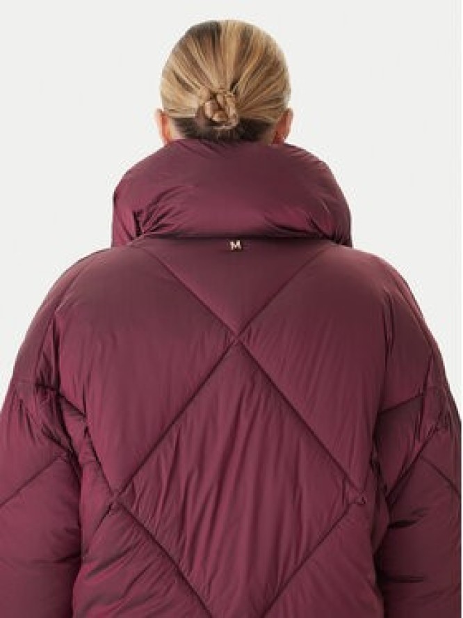 Lola Casademunt by Maite Kurtka zimowa MF2501007 Bordowy Oversize