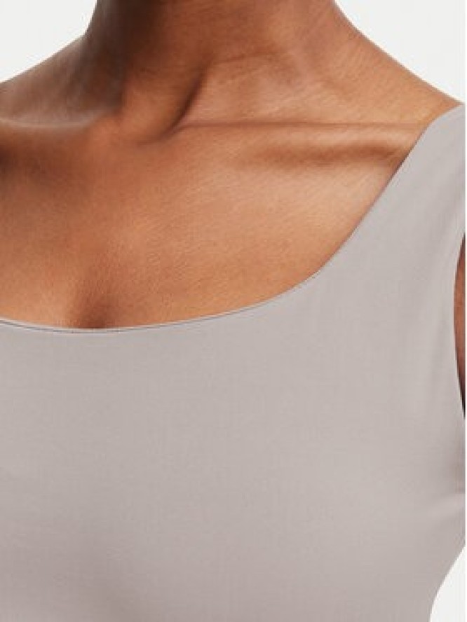 Guess Top V6YP18 K4788 Beżowy ciemny Slim Fit