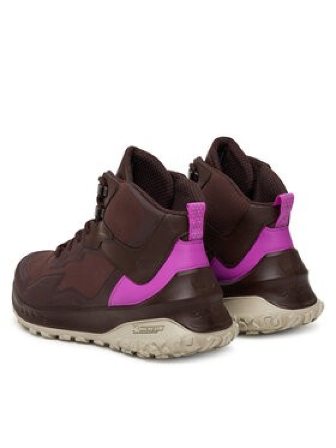 ECCO Sneakersy W Tex Mid Wp 82432361411 Brązowy