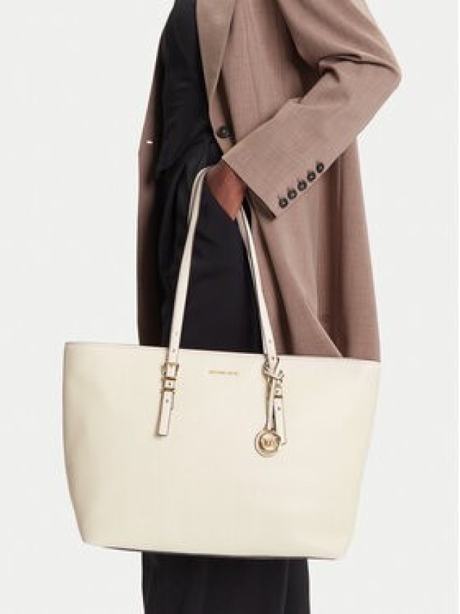 MICHAEL Michael Kors Torebka Quinn 30T5GQNT9L Écru