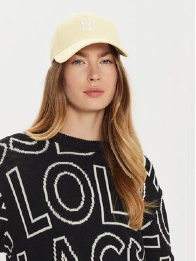 New Era Czapka z daszkiem Cosy New York Yankees 60565256 Écru