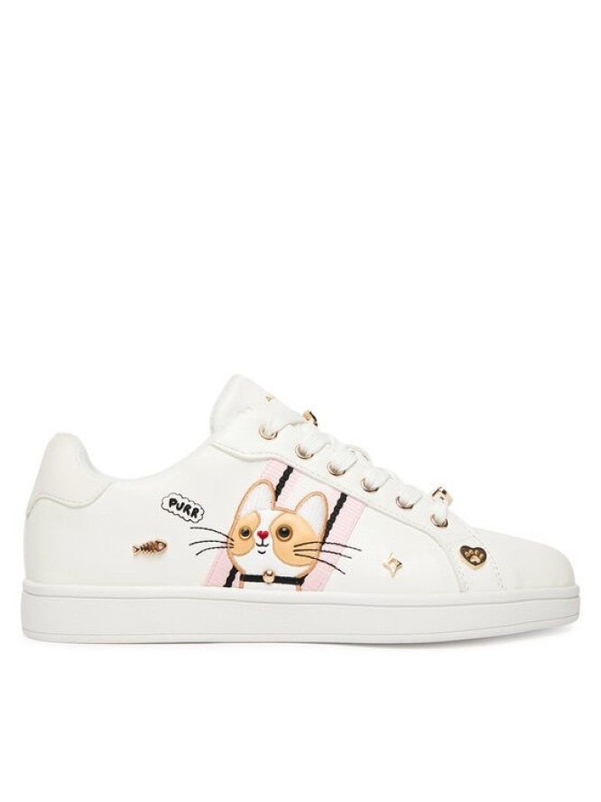 Aldo Sneakersy Catsneakers 14043825 Biały