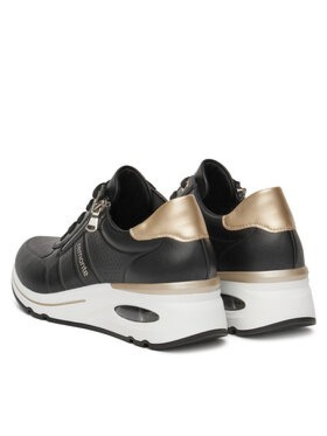 Remonte Sneakersy D2H01-03 Czarny