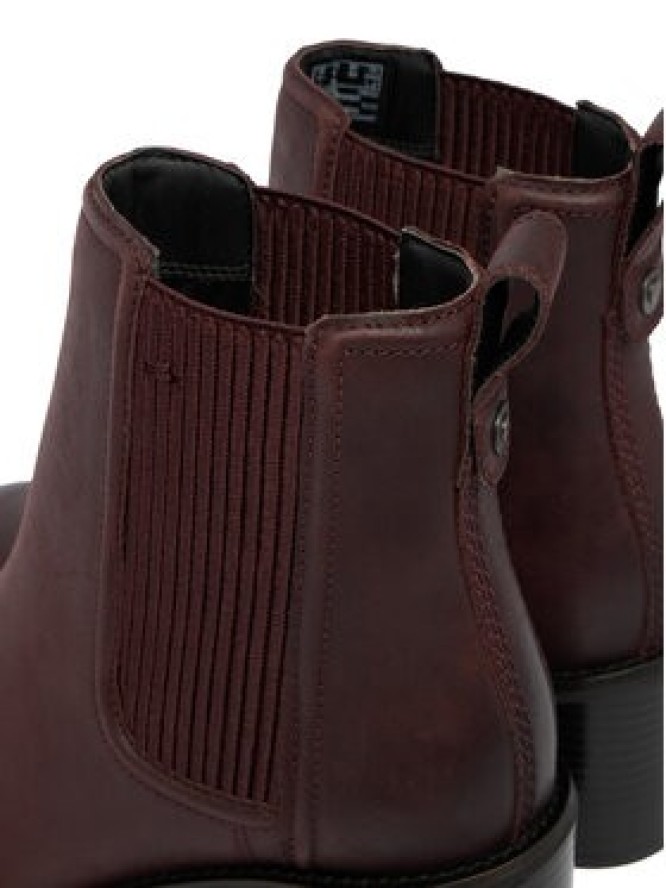 Clarks Botki Chamberly Top 26182864 Bordowy