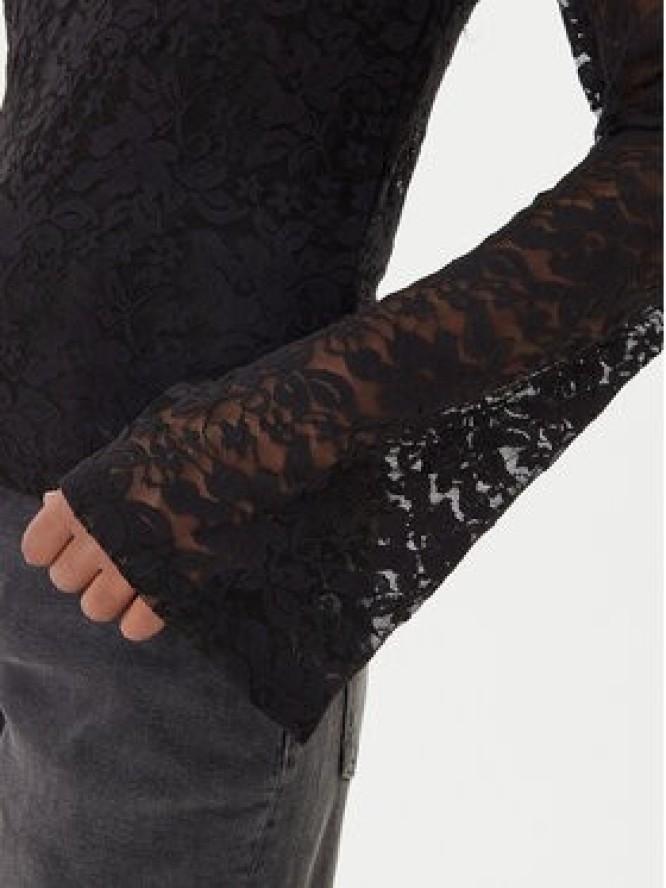 Vero Moda Bluzka Kanya 10336176 Czarny Regular Fit