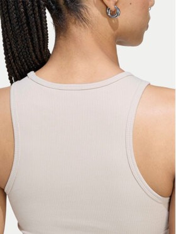 adidas Top Essentials KD3822 Beżowy Slim Fit