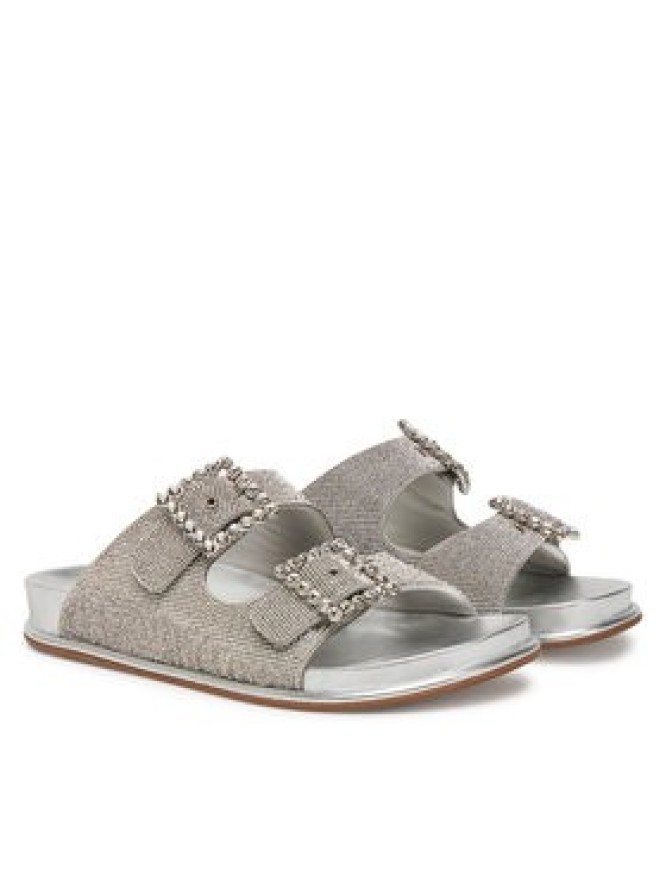 Le Silla Klapki 3771D040MIPPSTD Srebrny