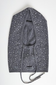 Kominiarka damska wełniana balaclava PINKO