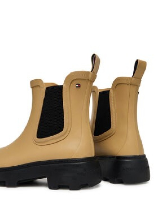 Tommy Hilfiger Kalosze Rubber Flag Cleated FW0FW08637 Brązowy