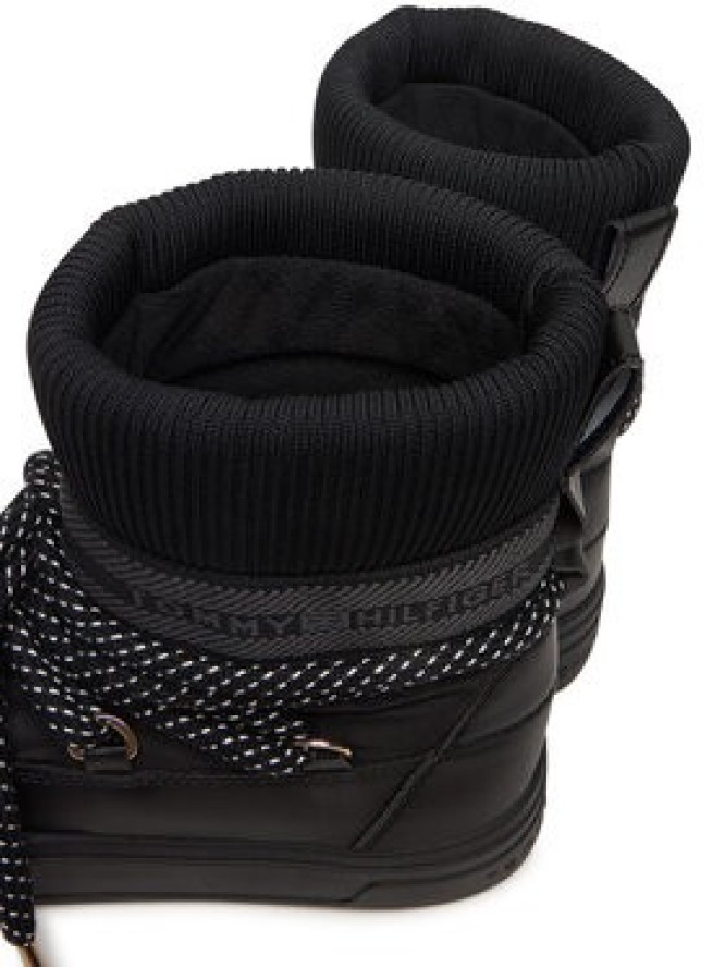 Tommy Hilfiger Śniegowce Snow Boot Water Repellent FW0FW09260 Czarny