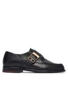 Tommy Hilfiger Półbuty Th Buckle Moc Toe Loafers FW0FW09536 Czarny