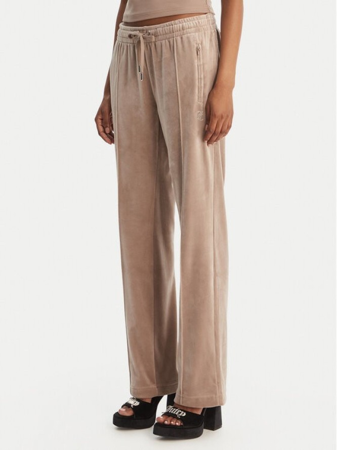 Juicy Couture Spodnie dresowe Tina JCWBJ126327 Beżowy Straight Leg