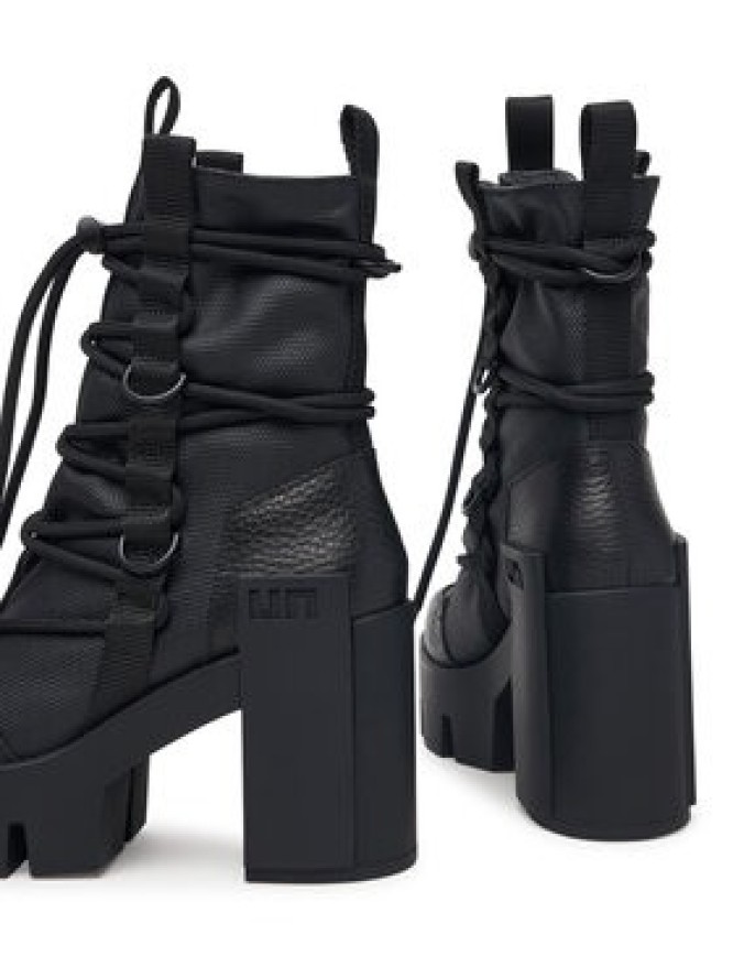 United Nude Trzewiki Grip Desert Mid 1103501165 Czarny