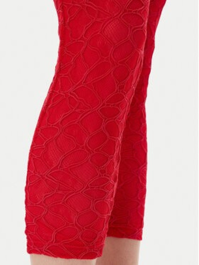 PINKO Spodnie materiałowe 105226 A2M5 Czerwony Slim Fit