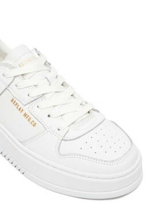 REPLAY Sneakersy Sbam W Light GWZ6V .000.C0001L Biały