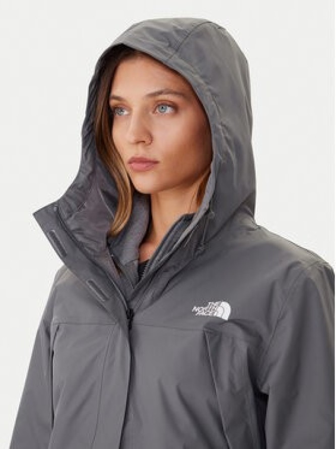 The North Face Kurtka przeciwdeszczowa Antora NF0A8BKD Szary Regular Fit