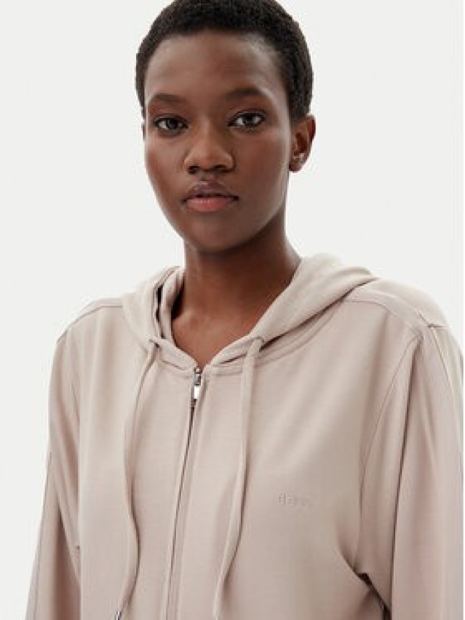 BOSS Bluza Icon 50540064 Beżowy Regular Fit
