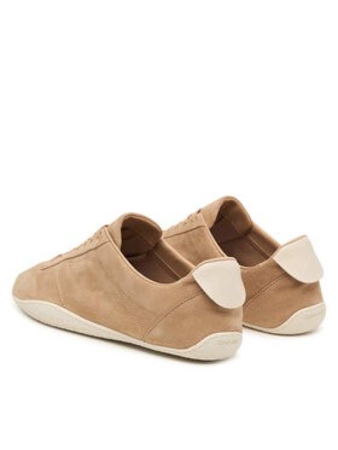 Calvin Klein Sneakersy Baller Sneaker Laceup HW0HW03263 Beżowy