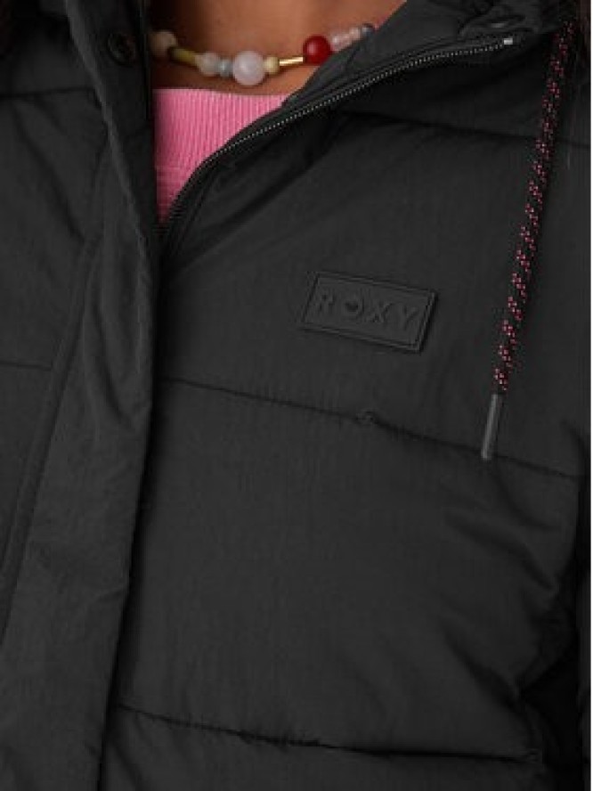 Roxy Kurtka przejściowa Nightfall ERJJK03680 Czarny Regular Fit