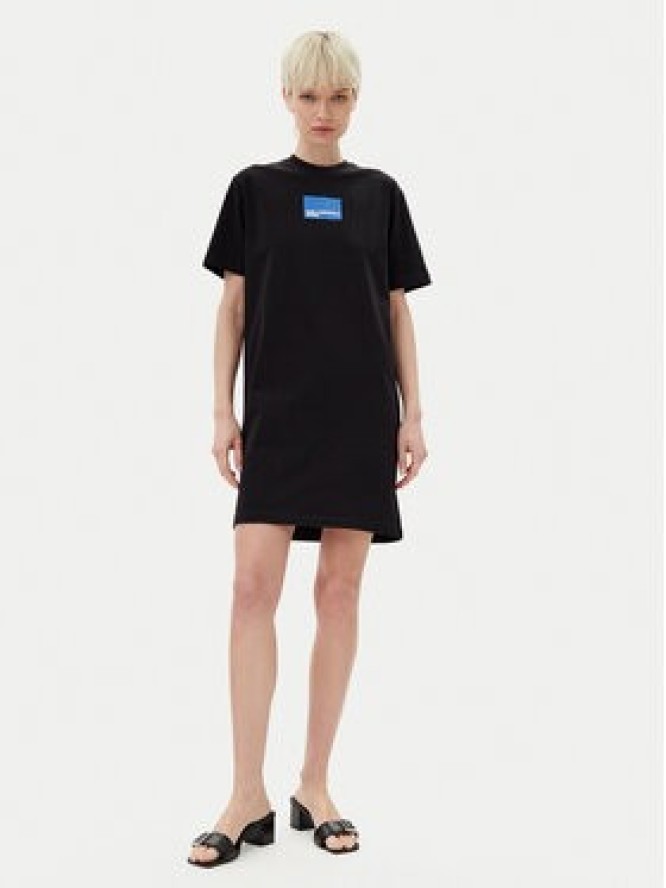 Karl Lagerfeld Jeans Sukienka codzienna A2W13028 Czarny Regular Fit