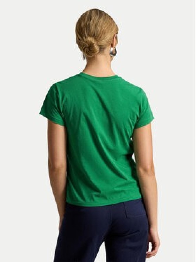 Polo Ralph Lauren T-Shirt 211B14605022 Zielony ciemny Classic Fit