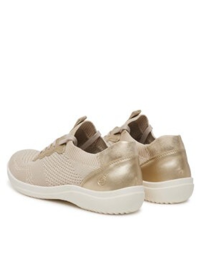 Remonte Sneakersy D1E05-60 Złoty