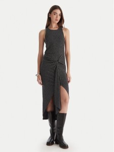 Patrizia Pepe Sukienka koktajlowa 2A2990/J340-K478 Czarny Regular Fit