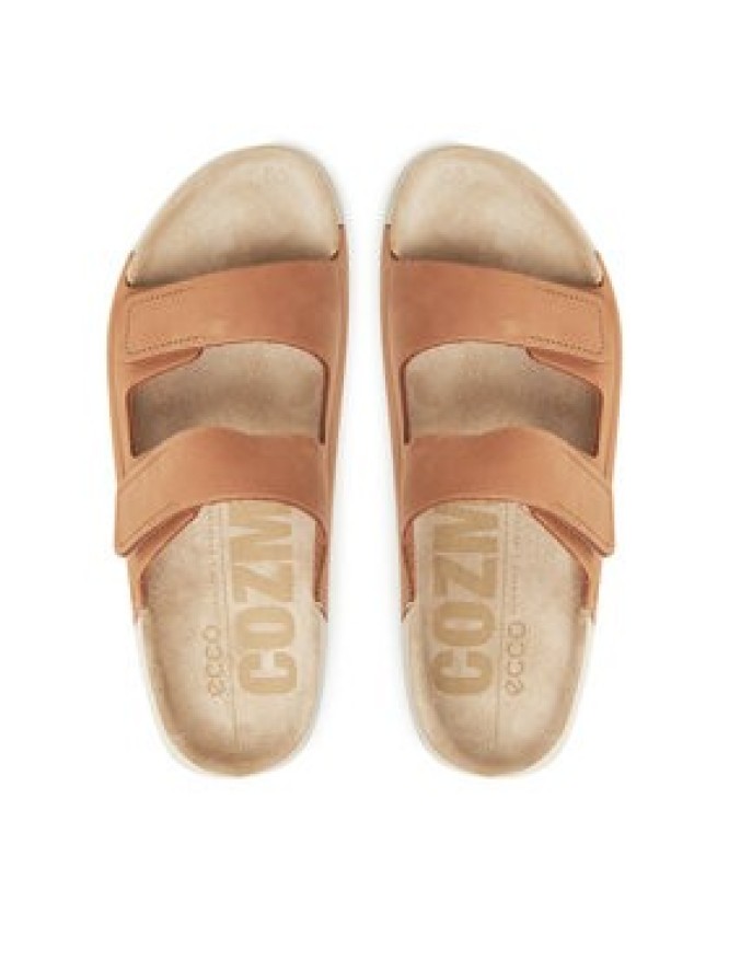 ECCO Klapki Cozmo W 20682302291 Brązowy