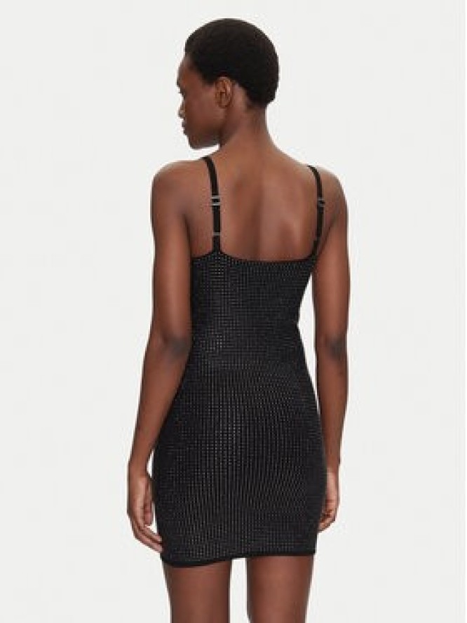 Guess Sukienka dzianinowa W5GK45 Z3MN2 Czarny Regular Fit