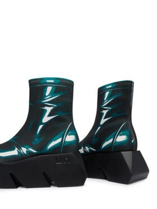 United Nude Botki Bull Canvas LO 11023998202 Kolorowy