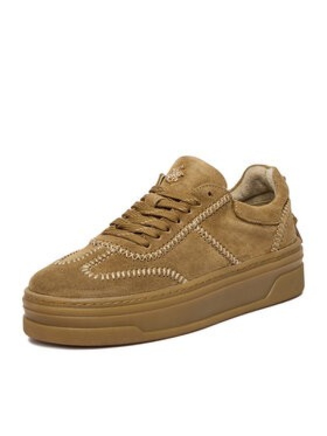 Beverly Hills Polo Club Sneakersy EO-WI16-MALMO-01 Beżowy ciemny