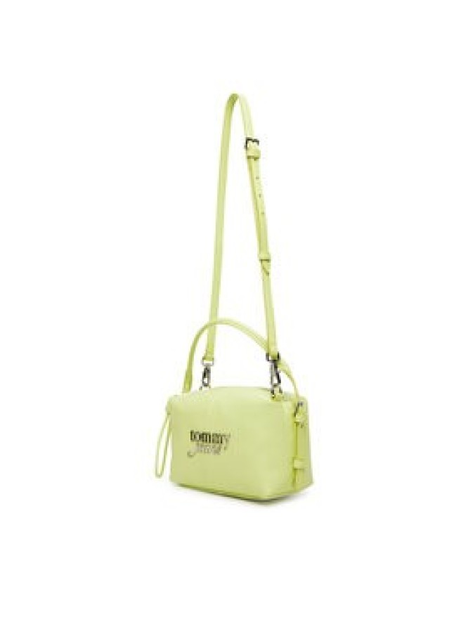 Tommy Jeans Torebka Metal Logo Crossbody Camera Bag AW0AW18470 Zielony
