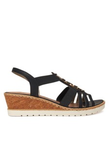 Remonte Sandały R6264-00 Czarny