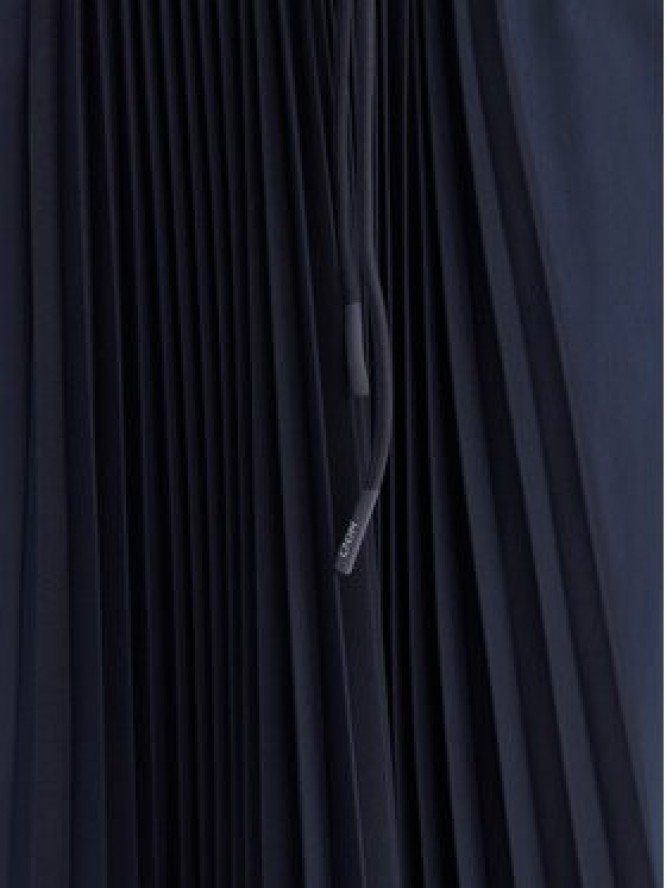 Weekend Max Mara Spódnica plisowana Folk 2615771011 Granatowy Regular Fit