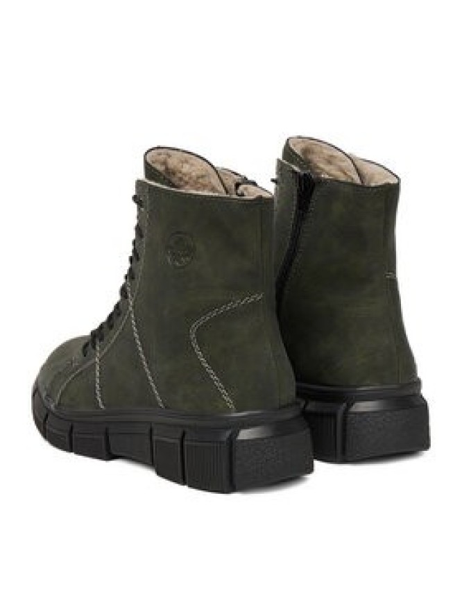 Rieker Trzewiki CEO-X3428-54 Zielony