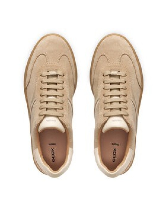 Geox Sneakersy D Meleda D56UGA 022BC C5002 Beżowy