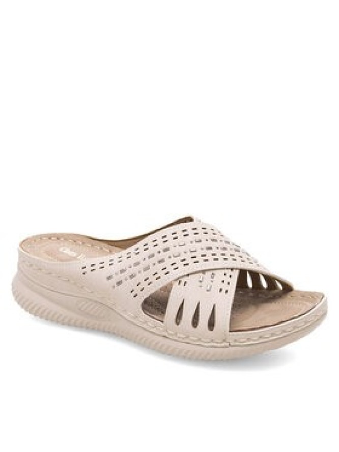 Clara Barson Klapki WYL05010-08 Beżowy