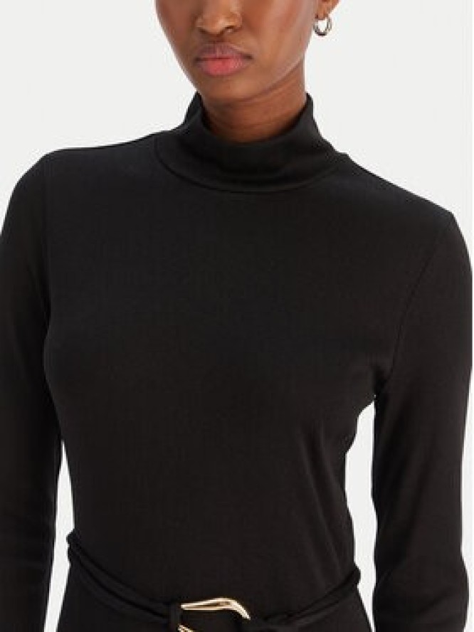 Vero Moda Sukienka dzianinowa Louisa 10336207 Czarny Loose Fit