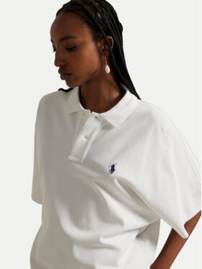 Polo Ralph Lauren Polo 211A96270001 Biały Relaxed Fit