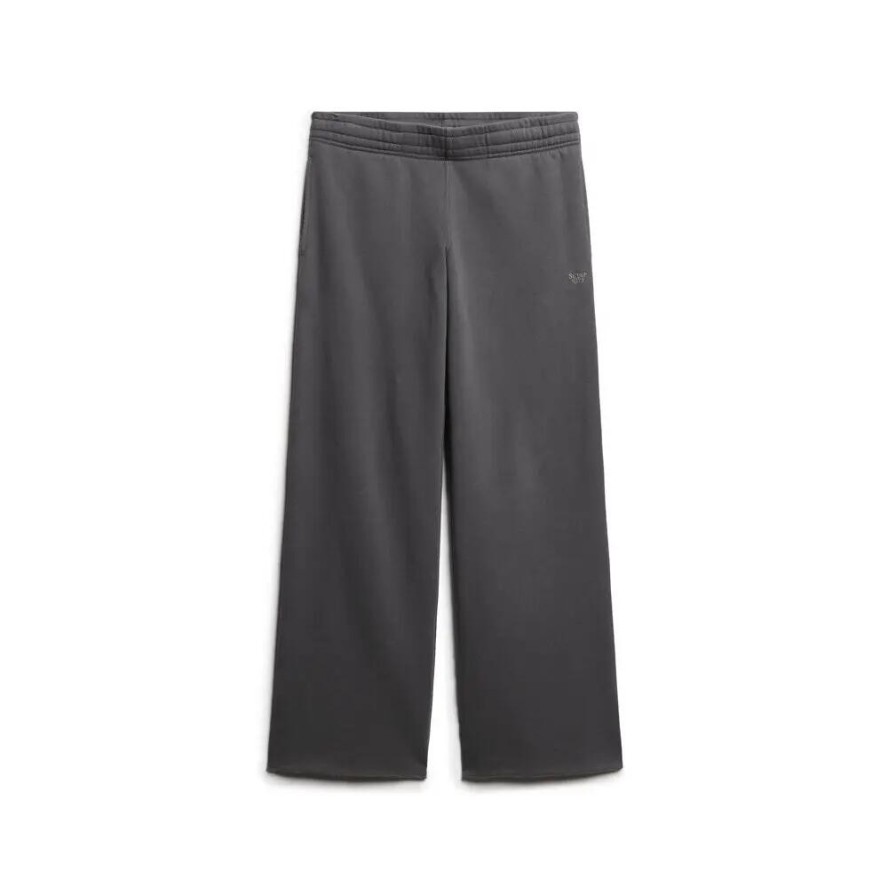 Wytarte spodnie dresowe damskie Superdry