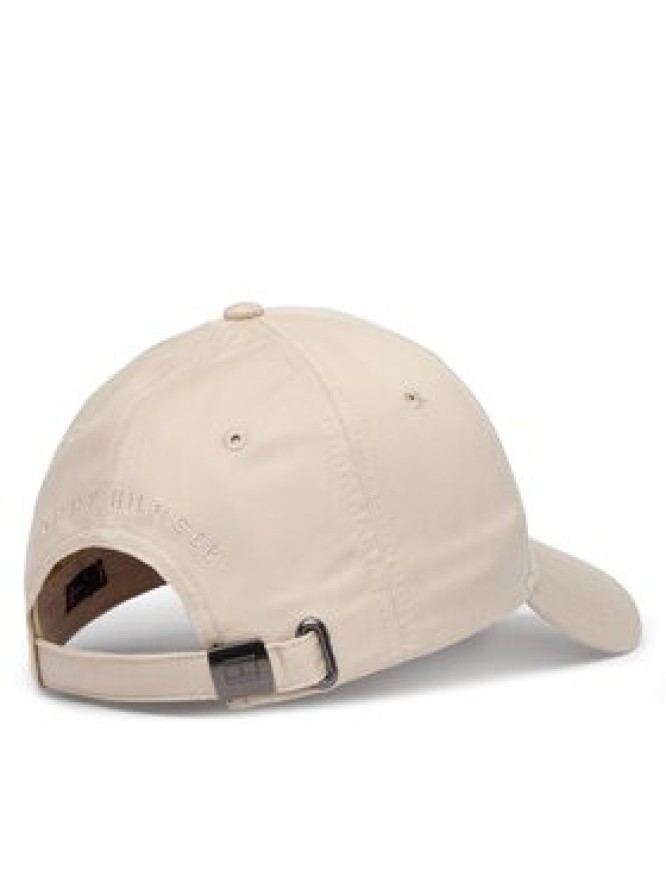 Tommy Hilfiger Czapka z daszkiem Flag Cotton 6 AM0AM13008 Beżowy